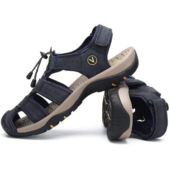 〽️Men\'s Hiking Sandals Blue Outdoor Athletic Walking Casual Sports Shoes main image 4